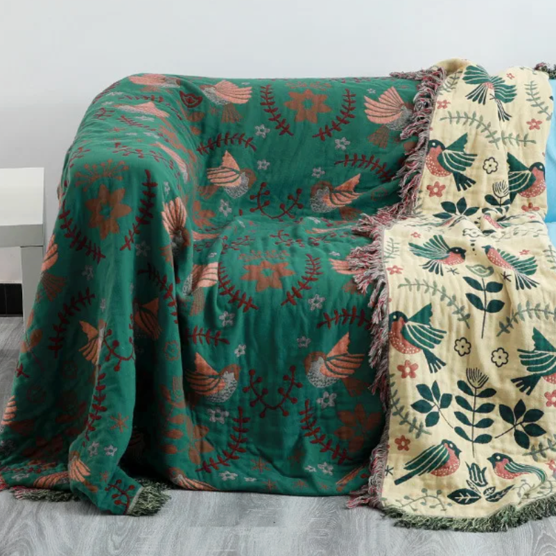 Skandinavische Wendedecke für stilvolle Gemütlichkeit