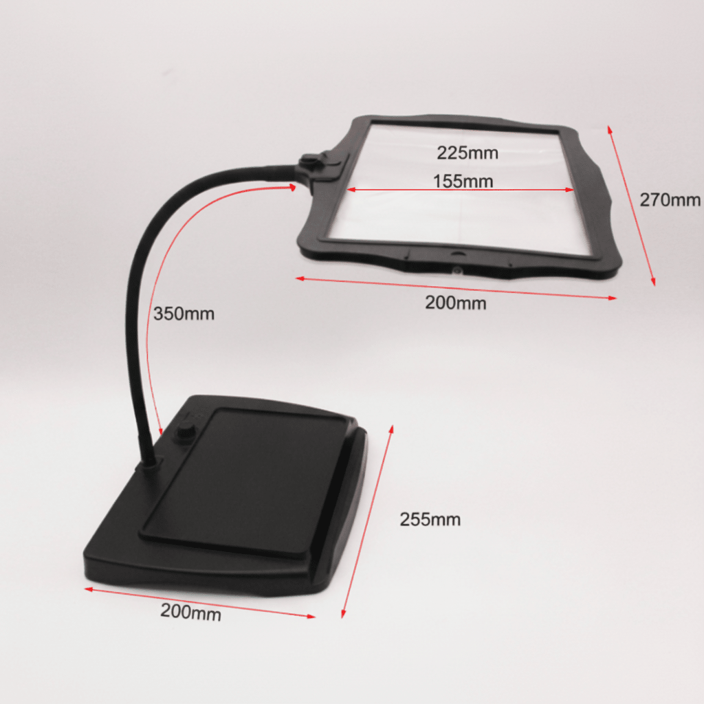 LED Magnifying Desk Lamp – Comfortable Reading and Working