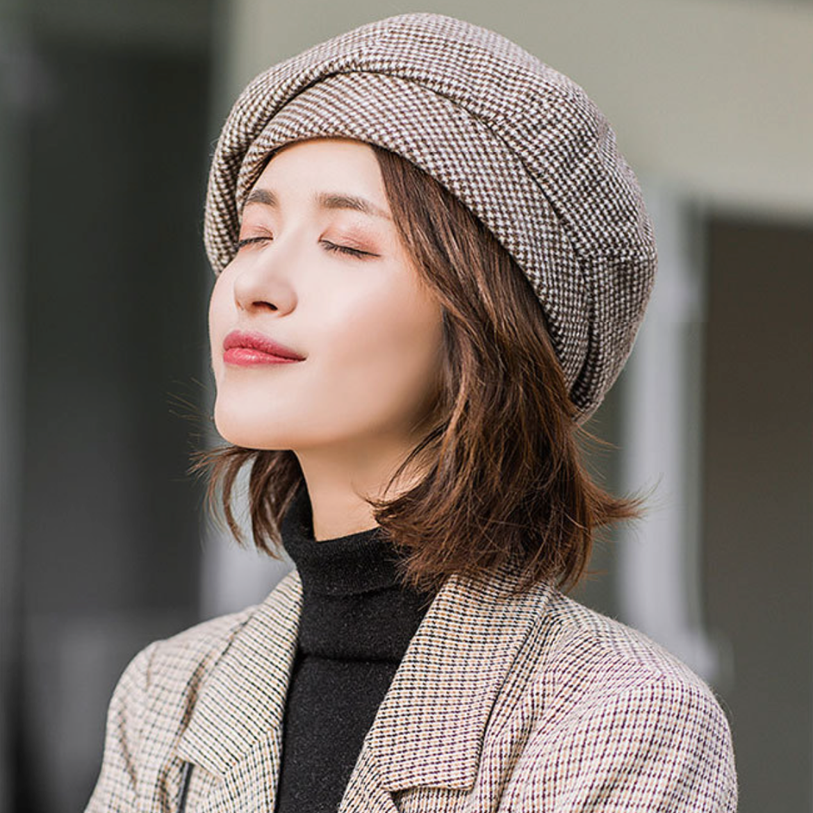 Elegante Damen Beanie-Mütze für zeitlosen Komfort