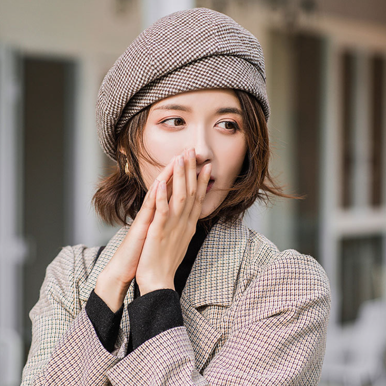 Elegante Damen Beanie-Mütze für zeitlosen Komfort