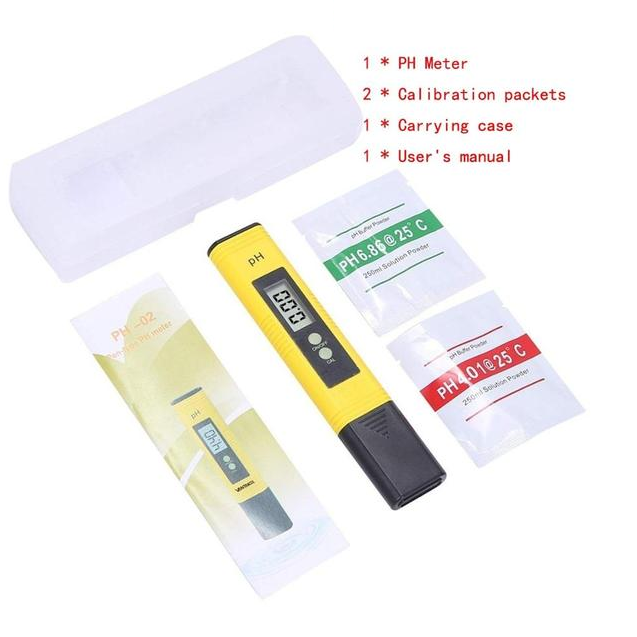 Präziser LCD-pH-Tester für Aquarien und mehr
