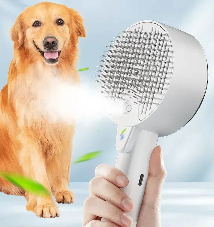 3-in-1 Electric Spray Massage Comb for Dog & Cat Grooming