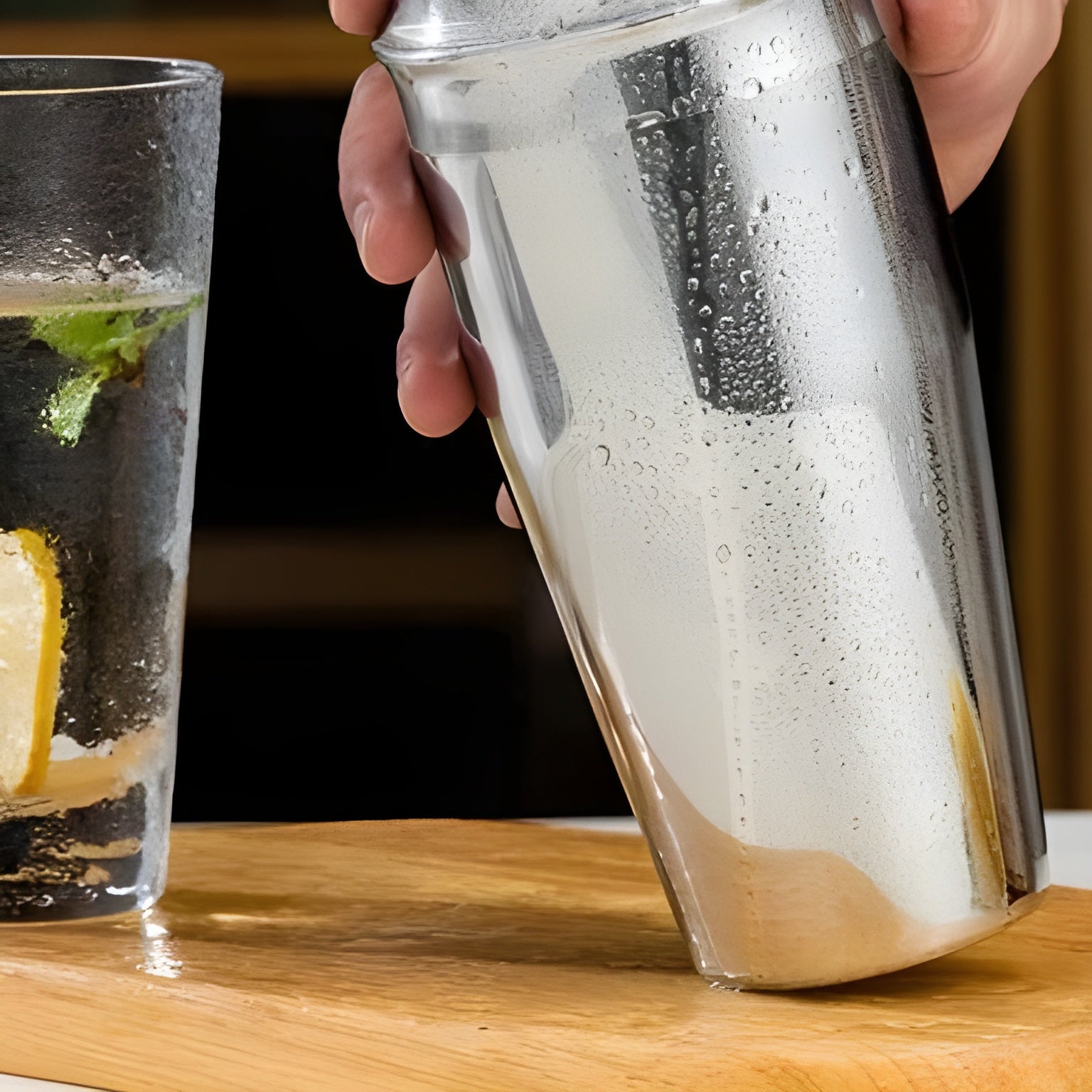 10-teiliges Cocktail-Shaker-Set aus Edelstahl – Perfekt für Partys und Mixgetränke