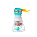 Universal Faucet Attachments with 360° Rotation and Water-Saving Function