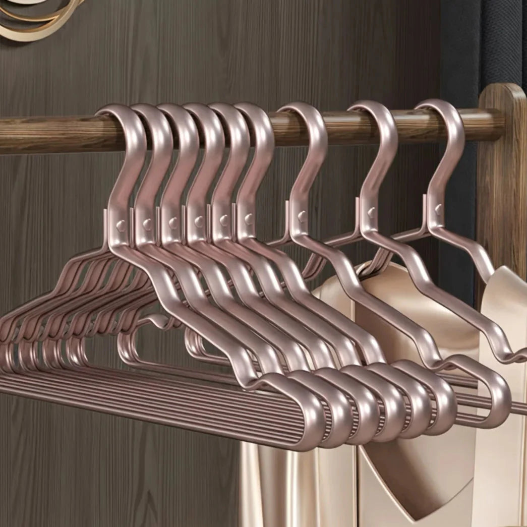 Stilvolle Kleiderbügel aus Metall für eine elegante Garderobe (5 Stück)