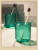 Colorful Anti-Drip Bathroom Tumblers - ColorSip HomeCup
