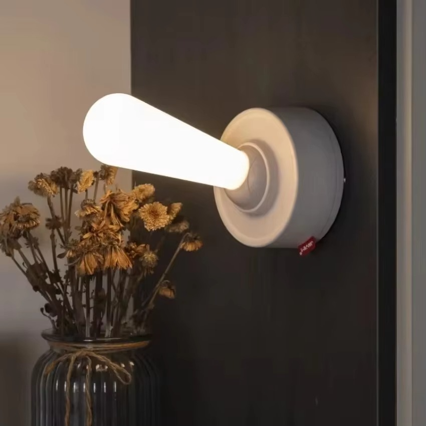 Moderne Joystick-Nachttischlampe | Dimmbar und kabellos