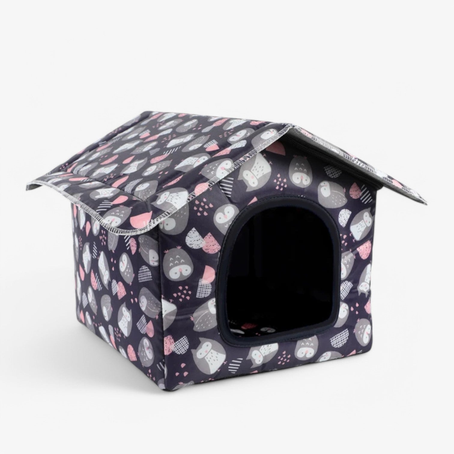 Weatherproof Pet House "CozyNest" for Cats and Small Dogs