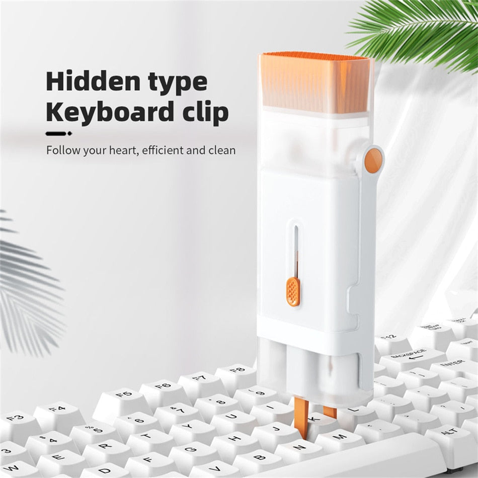 8-in-1 Compact Multi-Device Cleaning Kit with Deep Crevice Cleaner