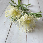 Elegante Kunst-Chrysantheme 38 cm | Realistische 10 cm Blüte