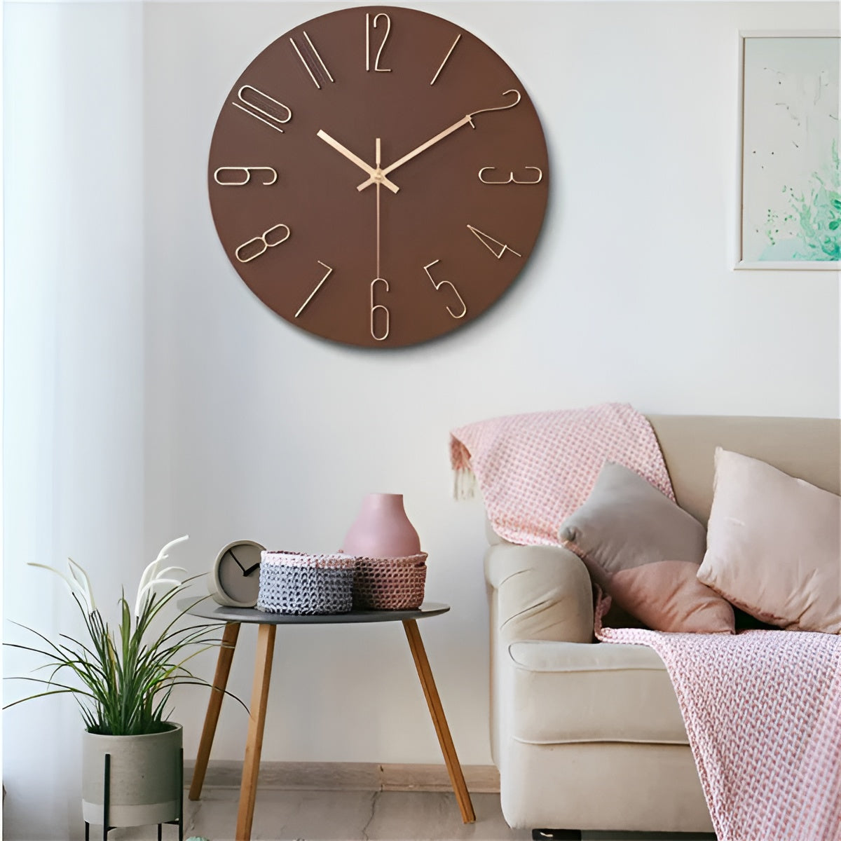 Schwebende 3D Wanduhr – Stilvoll und Modern für Ihr Zuhause