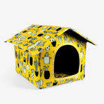 Weatherproof Pet House "CozyNest" for Cats and Small Dogs