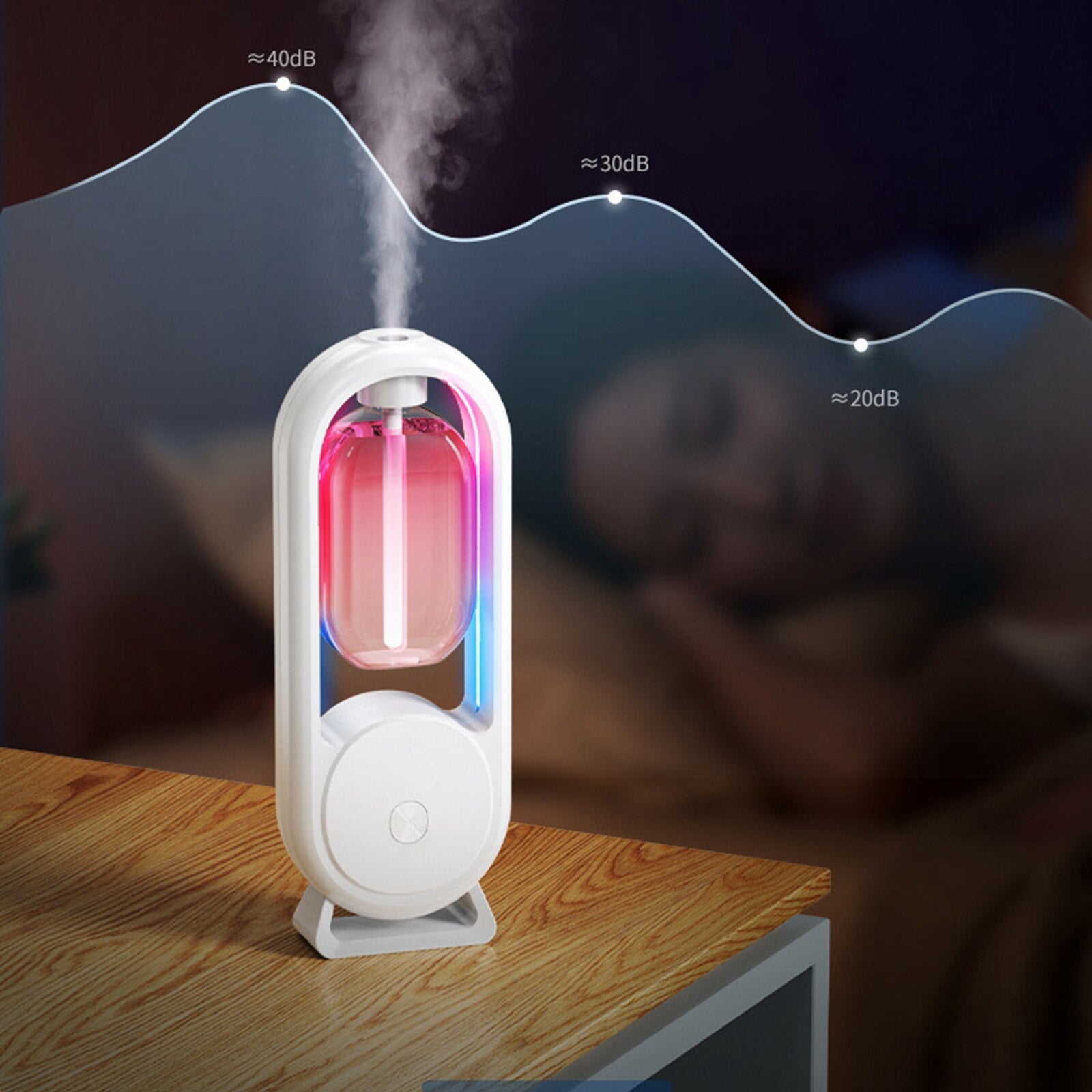 Aromatic Circle - Large Waterless Essential Oil Diffuser