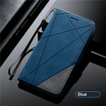 Elegantes Flip-Case aus Leder für Samsung Galaxy A-Serie