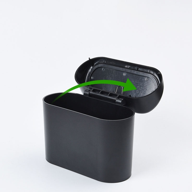 Practical Car Trash Can with Lid for Organization in Your Vehicle