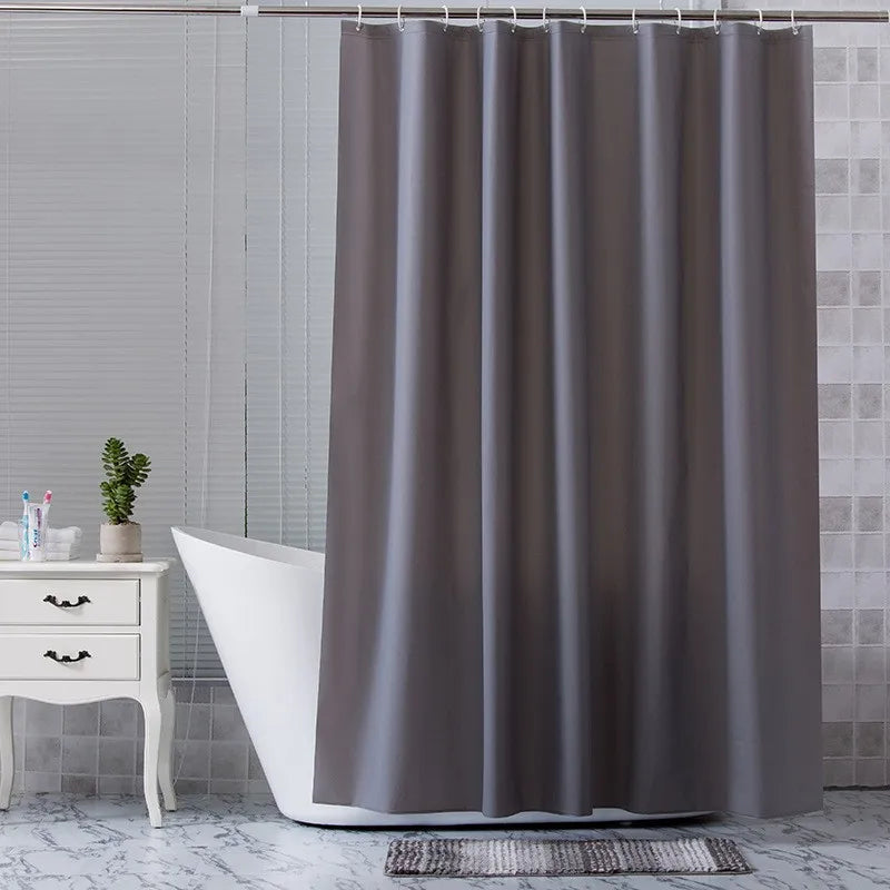 EcoShield Duschvorhang – Umweltfreundlich & Wasserdicht in Beige