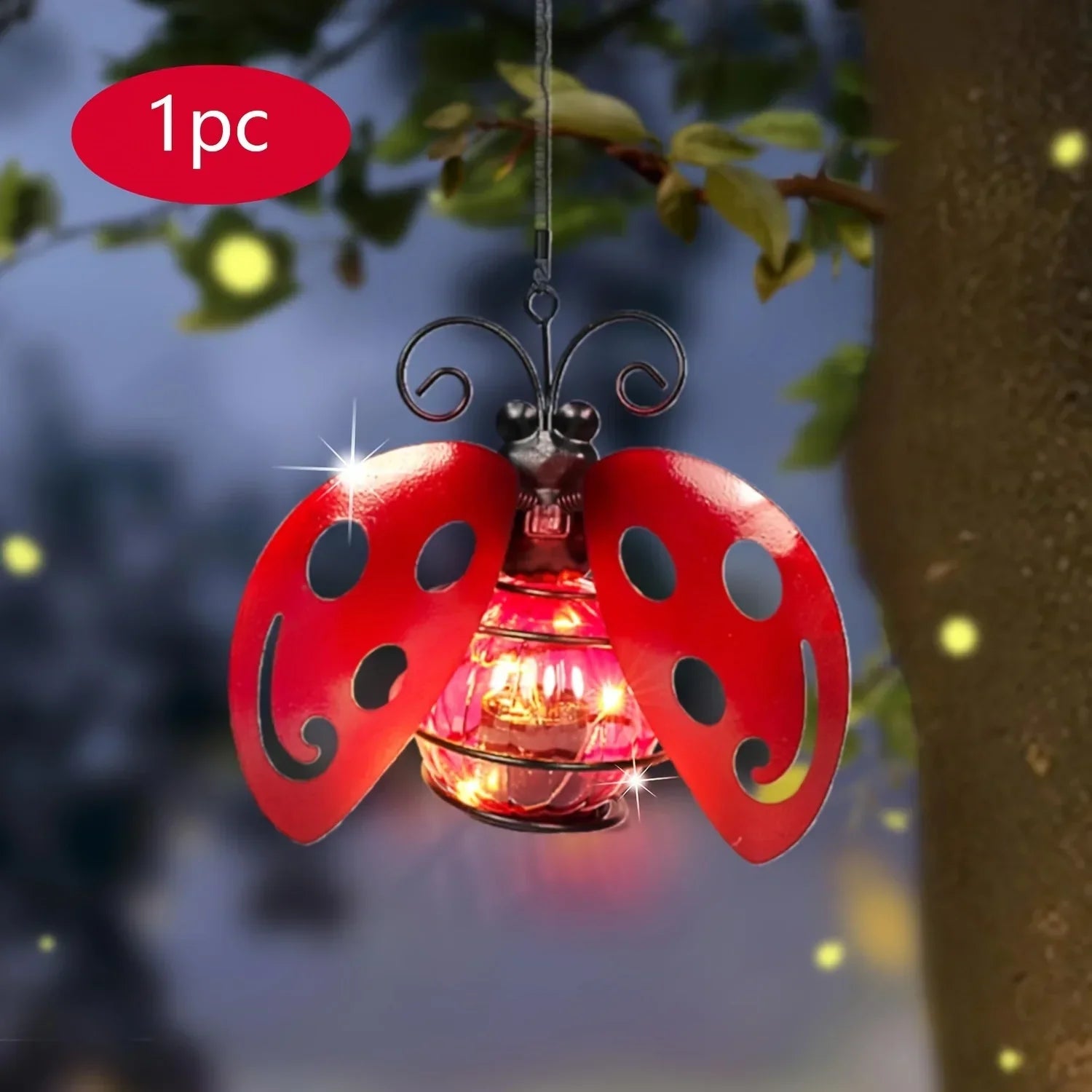 Solar Hanging Garden Lights | Outdoor Colored LED Decor | Animal Designs for a Vibrant Atmosphere