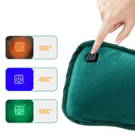 Portable Heating Pad | USB Rechargeable | 3 Heat Settings | Ergonomic Abdominal & Back Warmer | With Automatic Shut-Off