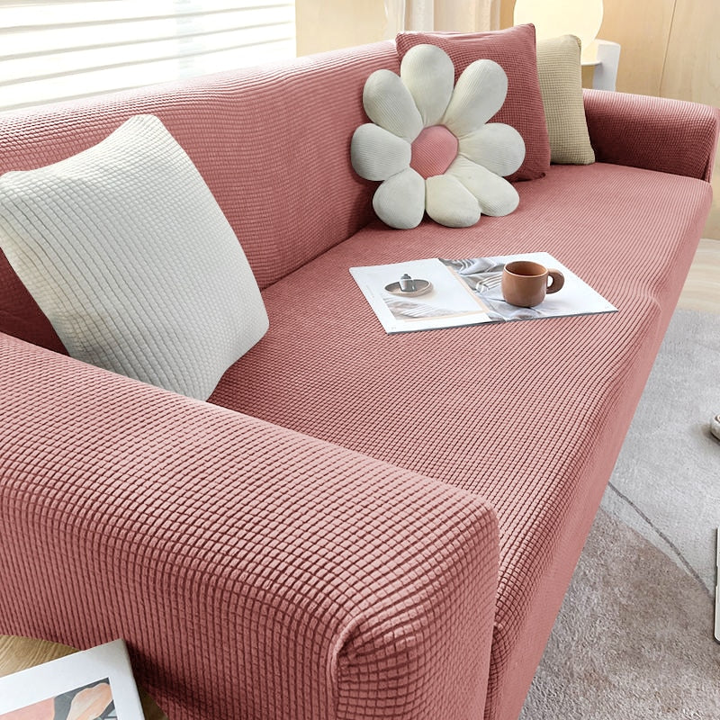 FlexiCover Elastic Sofa Covers – Protective Cover for Corner and Standard Sofas