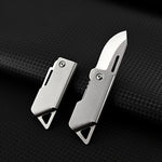 Compact Stainless Steel Folding Knife – Ideal for Outdoor and Emergencies