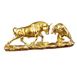 Stylish Animal Sculpture: Bull and Bear in Battle