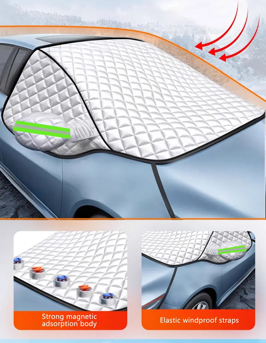 Ice-Free Protective Cover | 5-Layer Windshield for Your Car