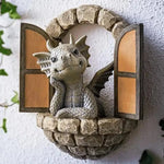 Mystischer Drachenzauber für Ihren Garten | Fantasievolle Skulptur