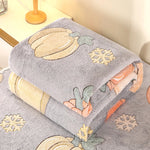 Blütenzauber Kuscheldecke | Weiche Decke für Zuhause & Reisen