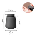 Elegant 300 ml ceramic soap dispenser – for liquid soaps and lotions