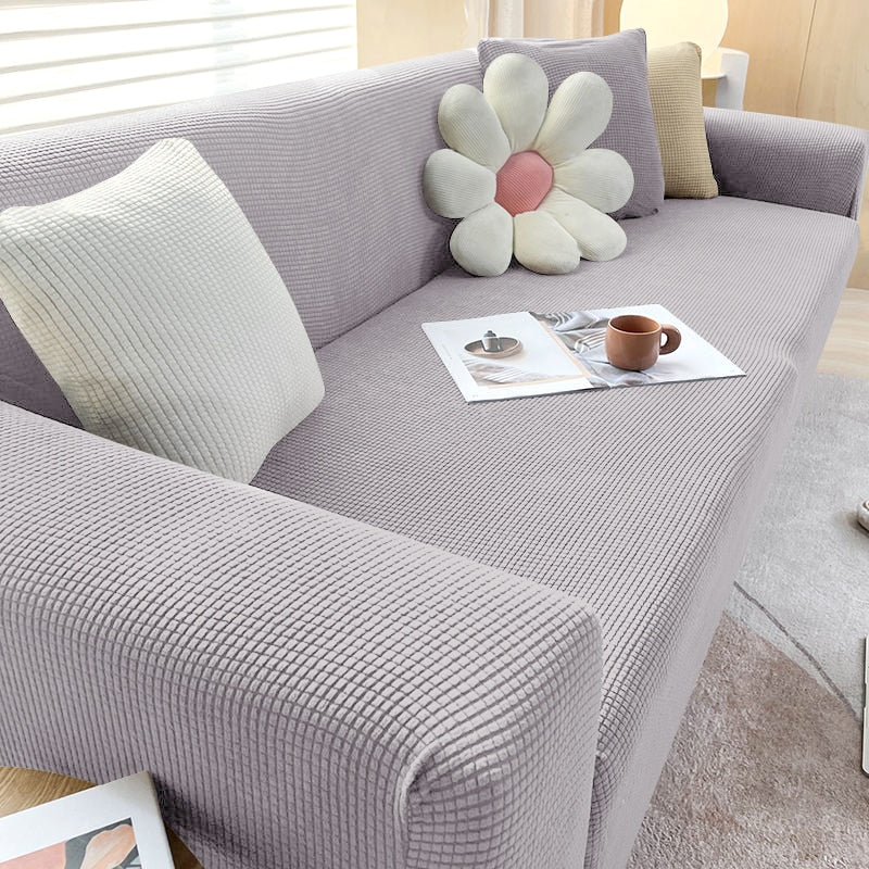 FlexiCover Elastic Sofa Covers – Protective Cover for Corner and Standard Sofas