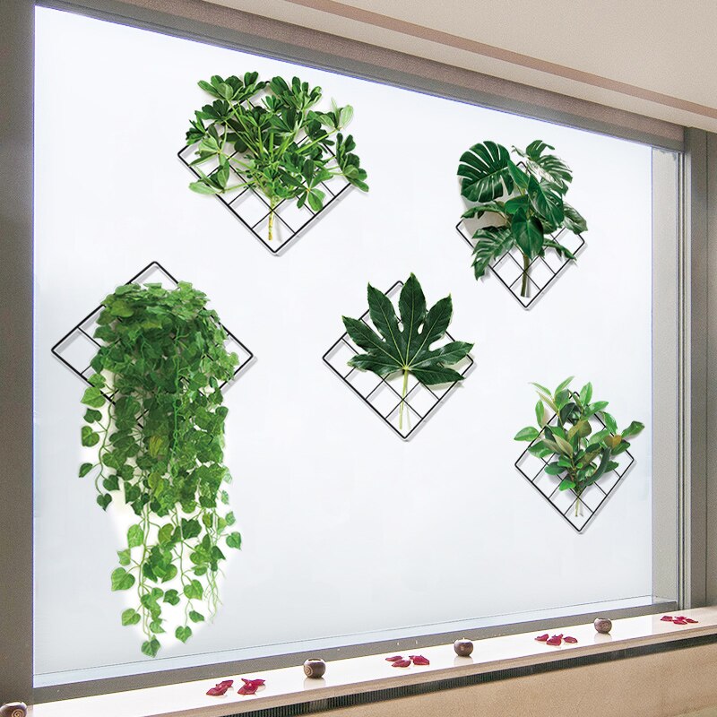3D Grüne Naturpflanzen Wanddekoration | NaturStyle