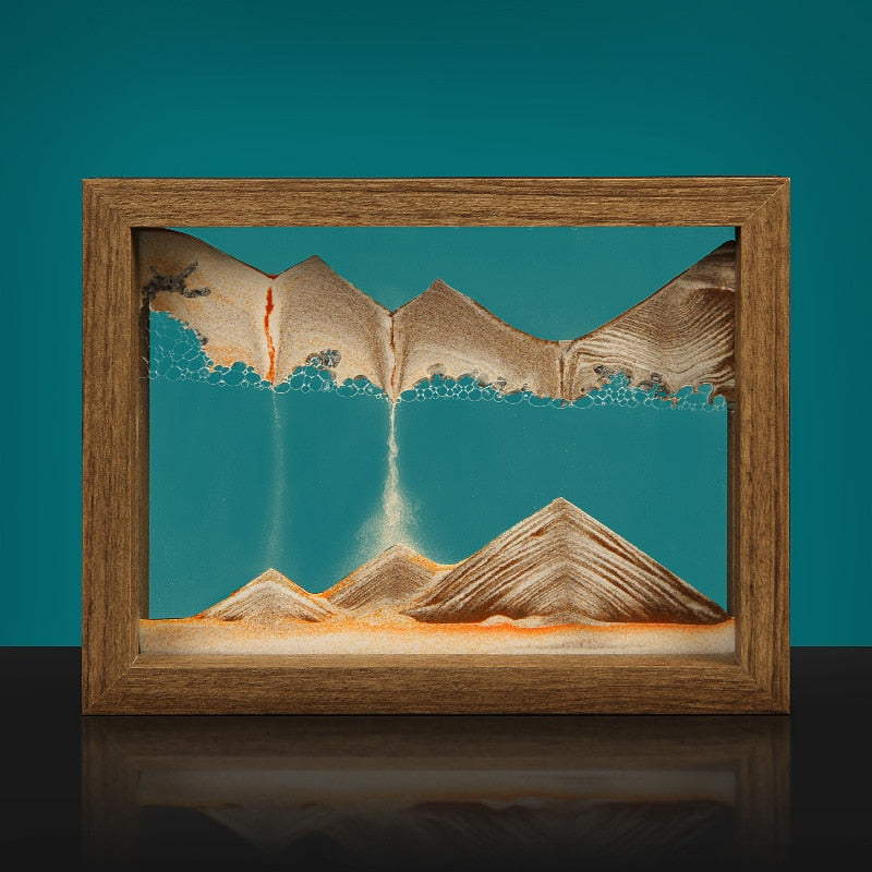 3D Sandkunst Wüstengeist für die Wohnraumgestaltung