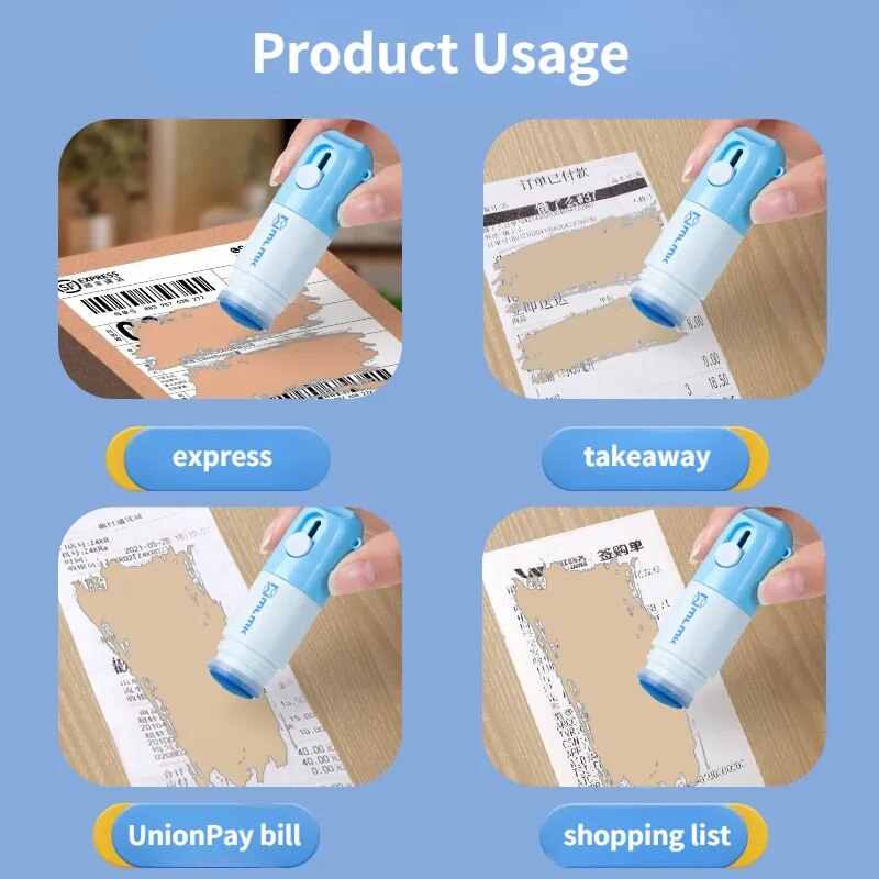 2-in-1 Package Opener with Privacy Stamp Tool