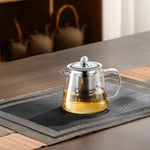 Elegant Borosilicate Glass Teapot – Ideal for Tea Lovers