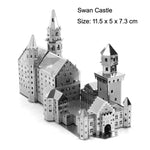 Creative 3D Metal Puzzle Set: Build and Discover Wonders of the World