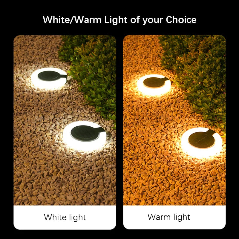 Adjustable Solar Garden Light with 360° Light Control