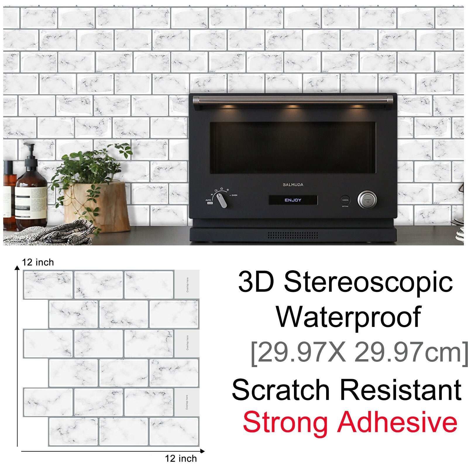 3D Self-Adhesive Hexagonal Wall Decor Panels | HexaStyle