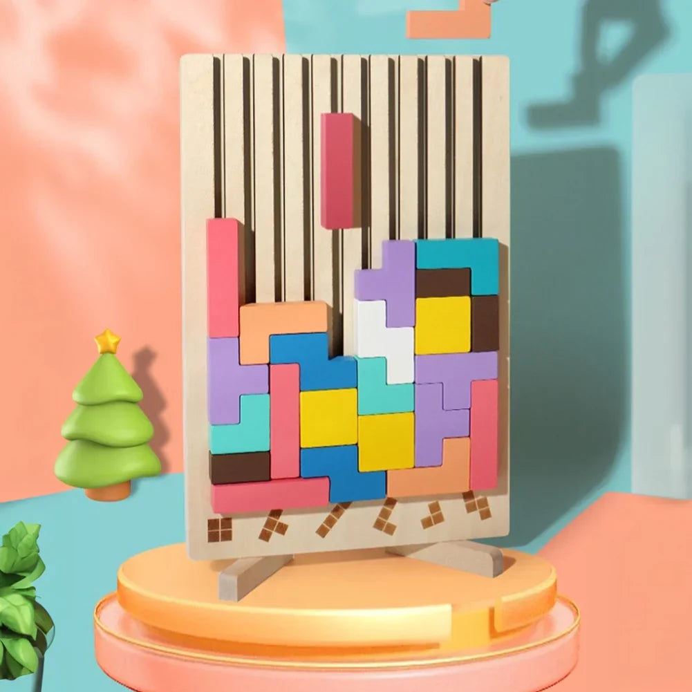 Interaktives 3D Holzspielzeug für kreative Köpfe