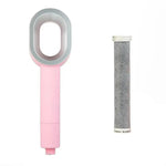 Wasserfilter-Duschkopf AquaGlow – Hochdruck, wassersparend, rundes Handmodell