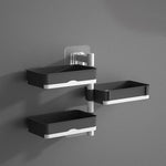 Soap dispenser with swivel shelf – Easy tool-free installation