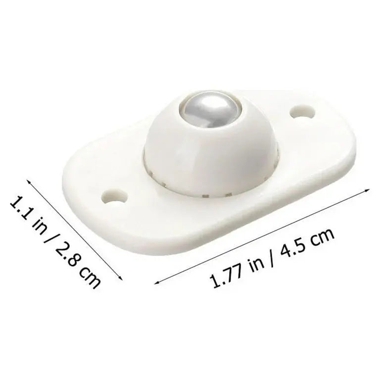 Self-Adhesive Mini Casters in a Set of 20 – Effortless Moving of Boxes