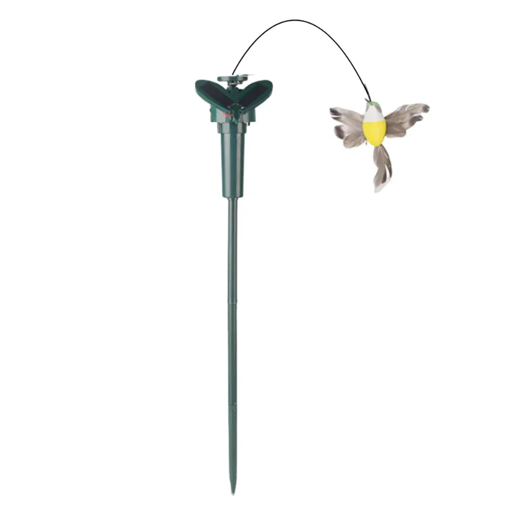 Solarbetriebene Gartenornamente mit lebhaften Bewegungen