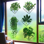 3D Wall Sticker with Green Plants – Nature Motif