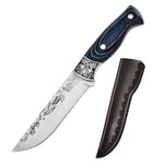 Kitchen Professional | Robust Stainless Steel Chef's Knife – Versatile Helper for Meat, Fruit, BBQ, and Filleting