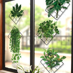 3D Wall Sticker with Green Plants – Nature Motif