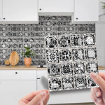 3D Wandfliesenaufkleber im Mosaikdesign