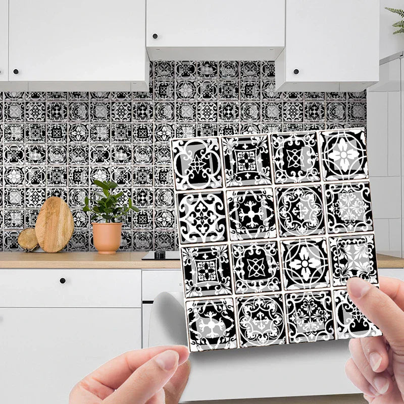 VivaMosaik 3D Wall Tile Stickers – 10 Pieces for Stylish Spaces
