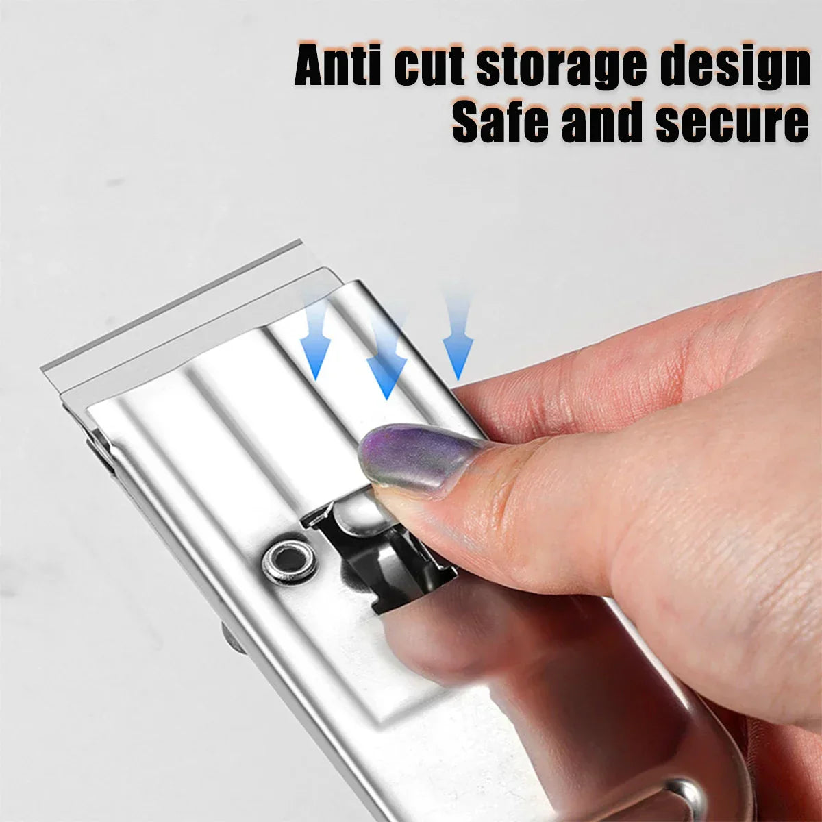 Compact Window Scraper and Paint Remover
