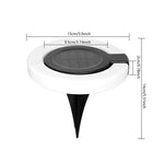 Adjustable Solar Garden Light with 360° Light Control
