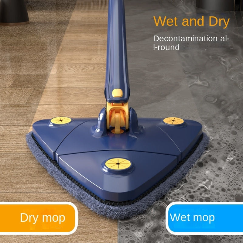 Triangular Mop 360° - For sparkling clean corners